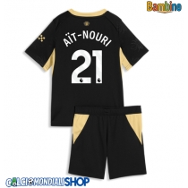 Maglie da calcio Manchester City Rayan Ait-Nouri #21 Seconda Maglia Bambino 2026-27 Manica Corta + Pantaloni corti)